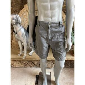 Carhartt Gray Cotton Cargo Shorts Men's Size 38